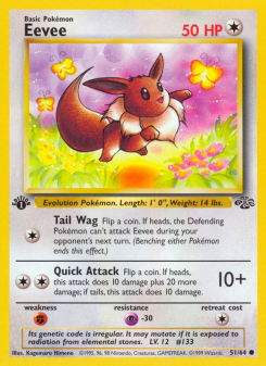 Eevee - pokemon TCG Card
