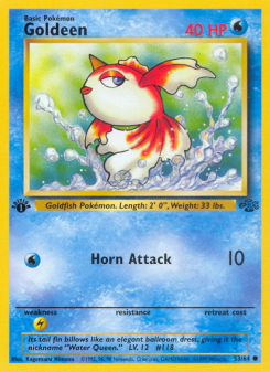 Goldeen - pokemon TCG Card