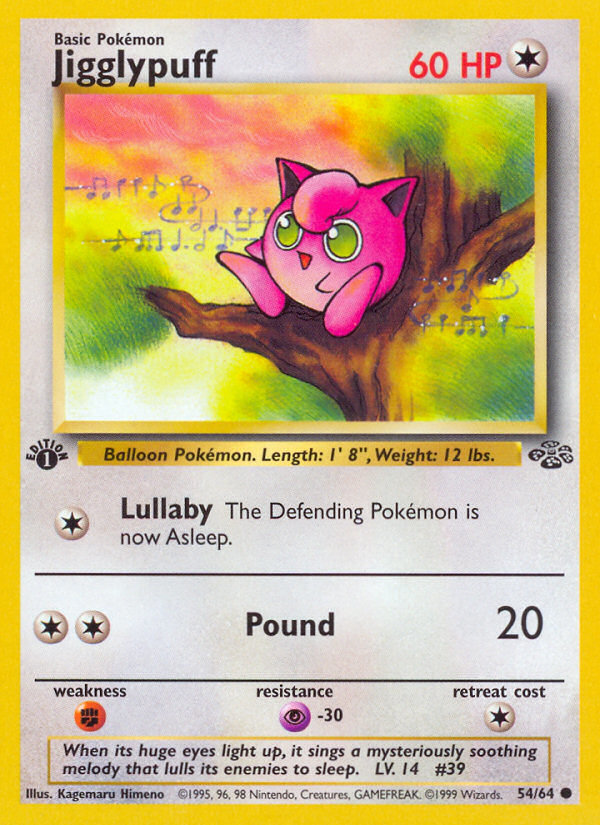 Jigglypuff - Pokémon TCG Card