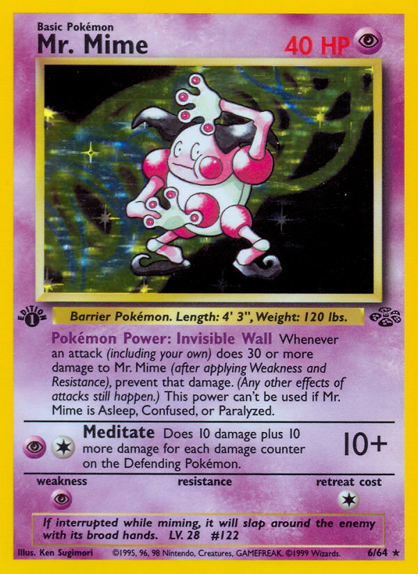 Mr. Mime - Pokémon TCG Card