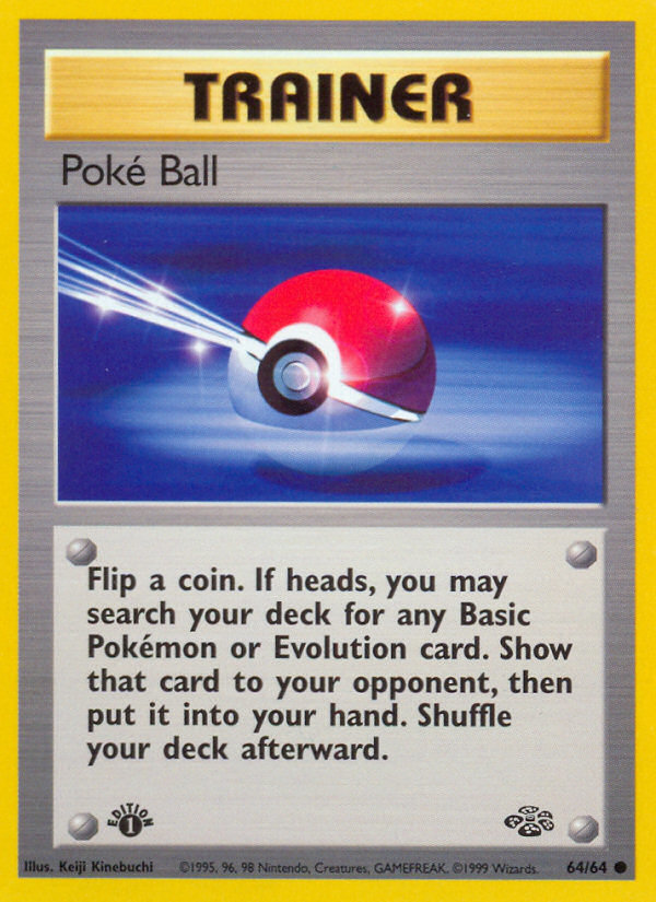 Poké Ball - Pokémon TCG Card