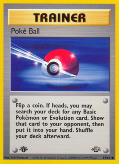 Poké Ball - pokemon TCG Card