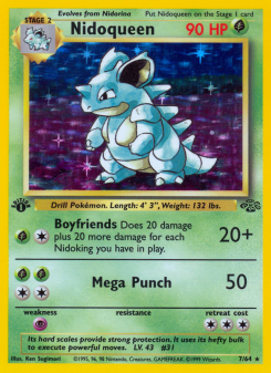 Nidoqueen - pokemon TCG Card