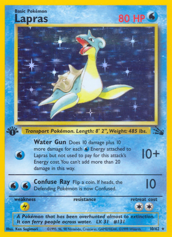 Lapras - Pokémon TCG Card