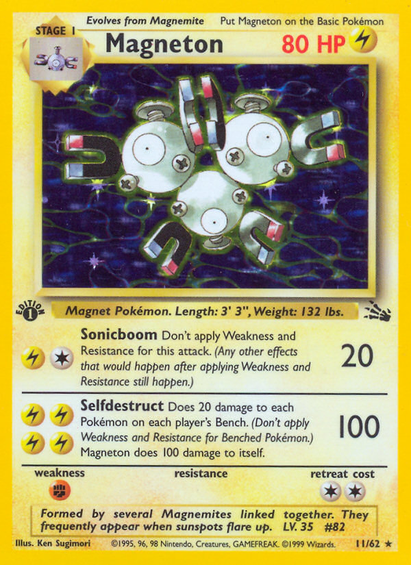 Magneton - Pokémon TCG Card