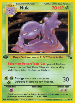 Muk - pokemon TCG Card