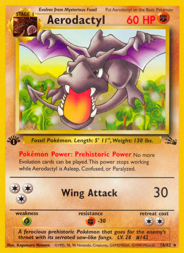Aerodactyl - Pokémon TCG Card
