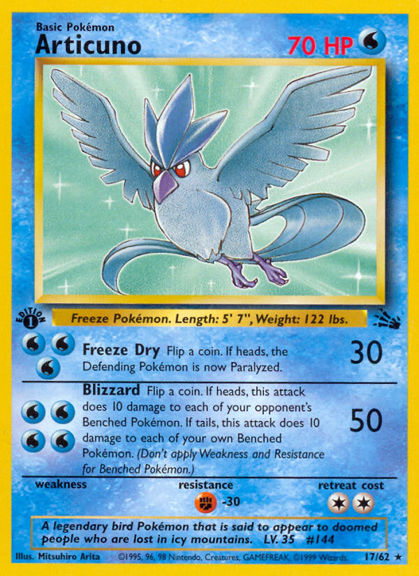 Articuno - Pokémon TCG Card