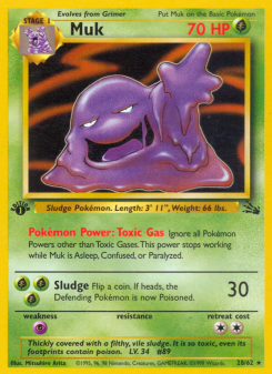 Muk - pokemon TCG Card