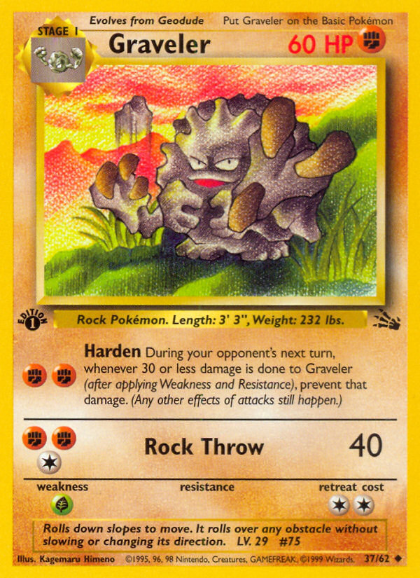Graveler - Pokémon TCG Card