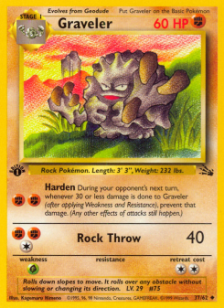 Graveler - pokemon TCG Card