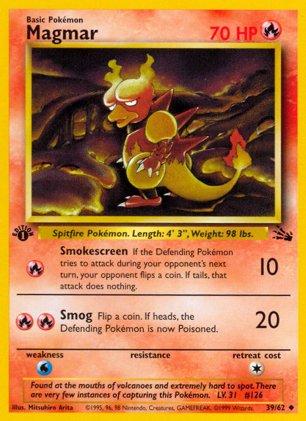 Magmar - Pokémon TCG Card
