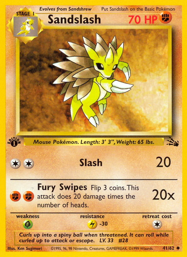 Sandslash - Pokémon TCG Card