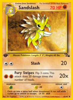 Sandslash - pokemon TCG Card