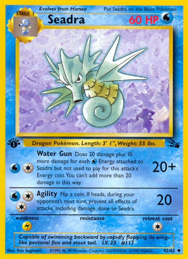 Seadra - Pokémon TCG Card