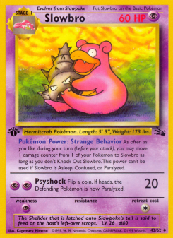 Slowbro - pokemon TCG Card
