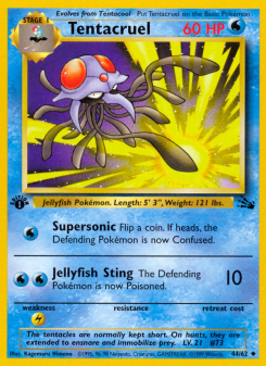 Tentacruel - pokemon TCG Card