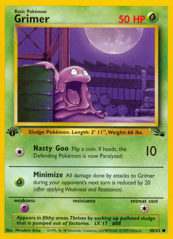 Grimer - Pokémon TCG Card