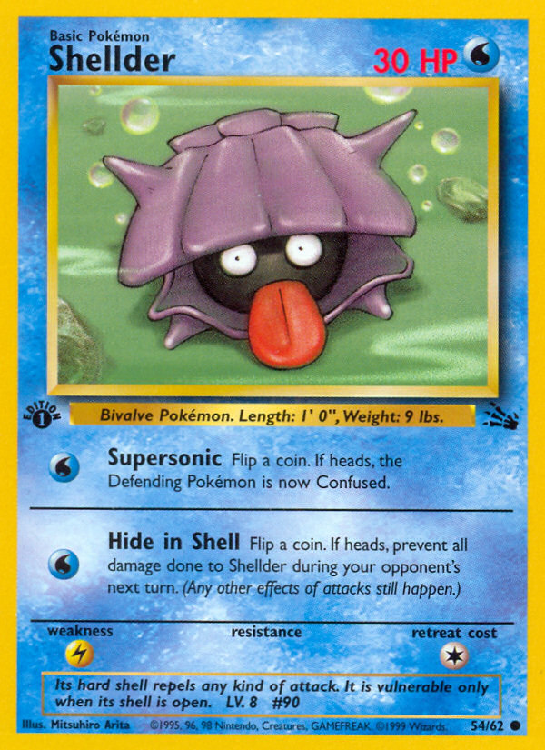 Shellder - Pokémon TCG Card