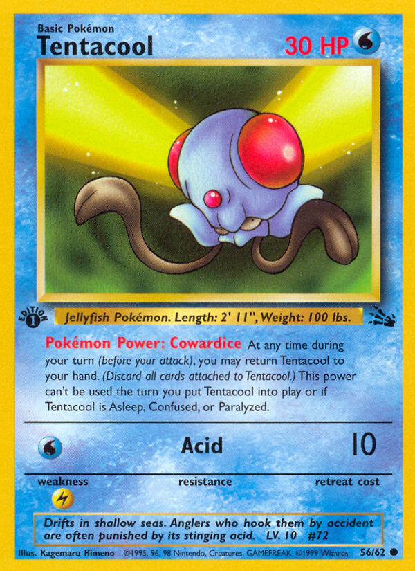 Tentacool - Pokémon TCG Card
