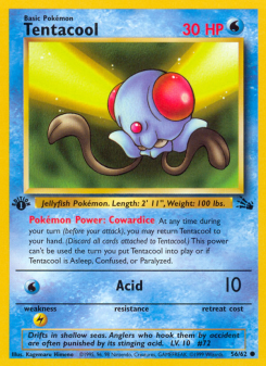 Tentacool - pokemon TCG Card