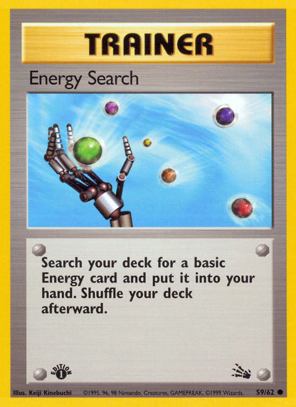 Energy Search - Pokémon TCG Card