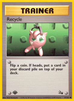Recycle - pokemon TCG Card