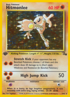Hitmonlee - pokemon TCG Card