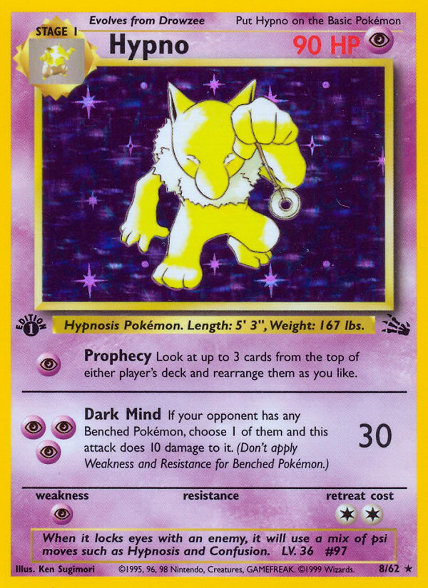 Hypno - Pokémon TCG Card