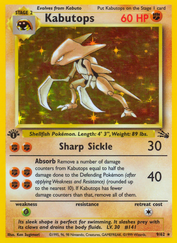 Kabutops - Pokémon TCG Card
