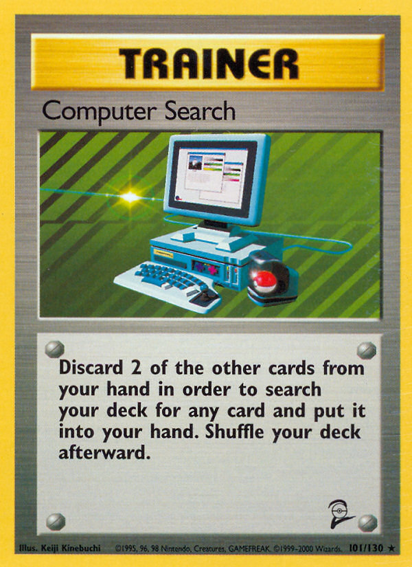 Computer Search - Pokémon TCG Card