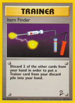 Item Finder - pokemon TCG Card