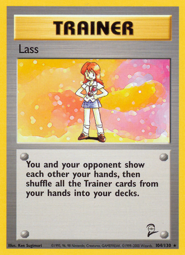 Lass - Pokémon TCG Card