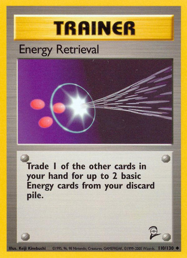Energy Retrieval - Pokémon TCG Card