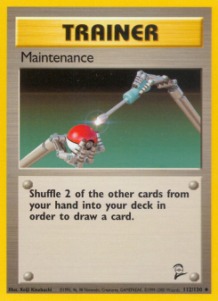 Maintenance - pokemon TCG Card