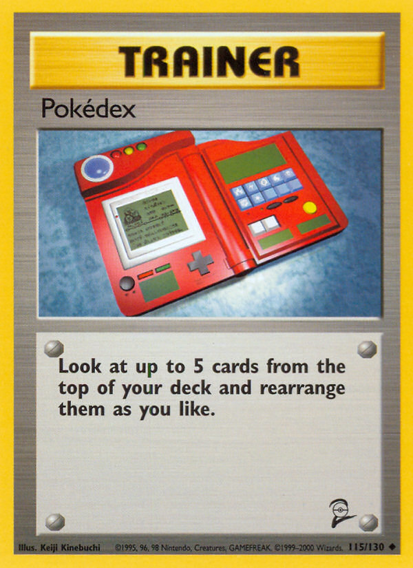 Pokédex - Pokémon TCG Card