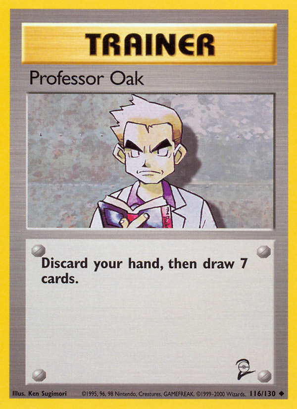 Professor Oak - Pokémon TCG Card
