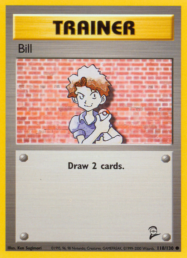Bill - Pokémon TCG Card