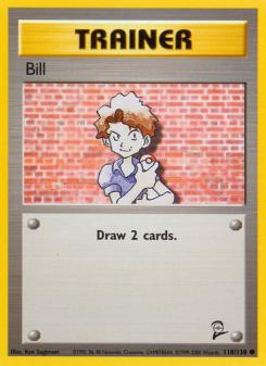 Bill - pokemon TCG Card