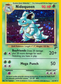 Nidoqueen - pokemon TCG Card