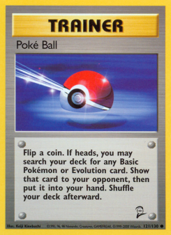 Poké Ball - pokemon TCG Card