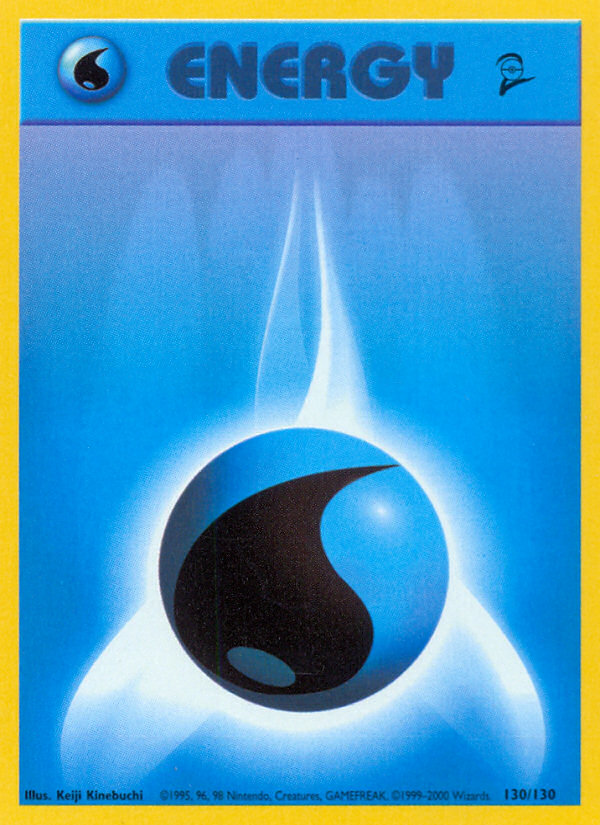 Water Energy - Pokémon TCG Card