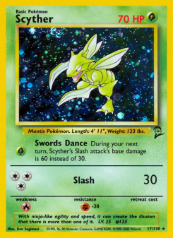 Scyther - pokemon TCG Card