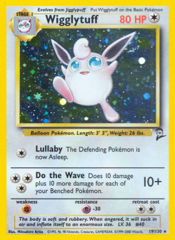 Wigglytuff - pokemon TCG Card
