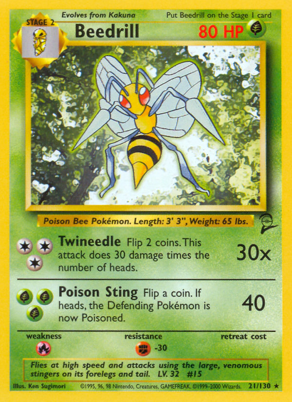 Beedrill - Pokémon TCG Card