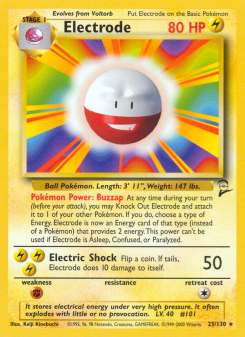 Electrode - pokemon TCG Card
