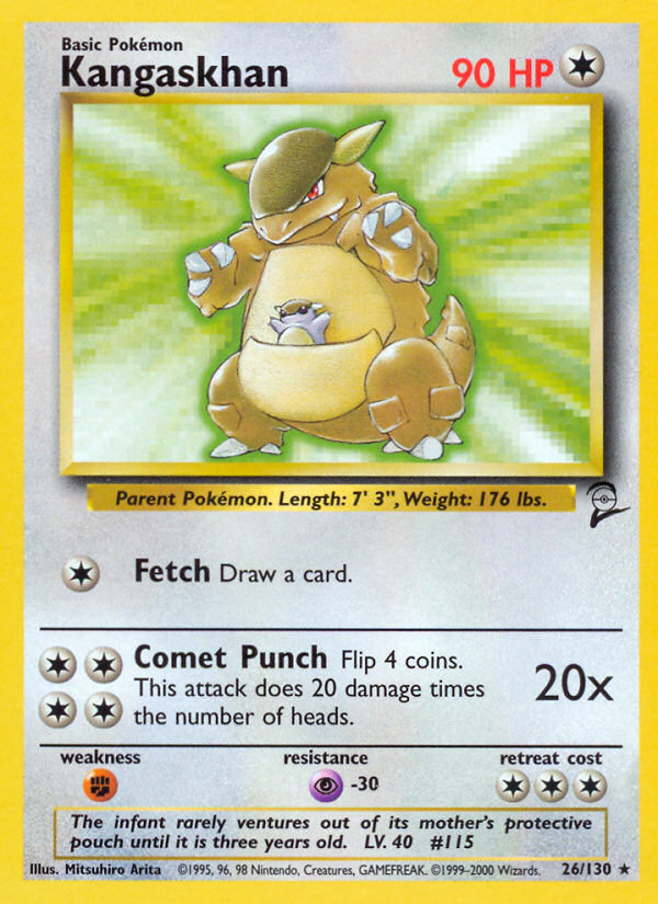 Kangaskhan - Pokémon TCG Card