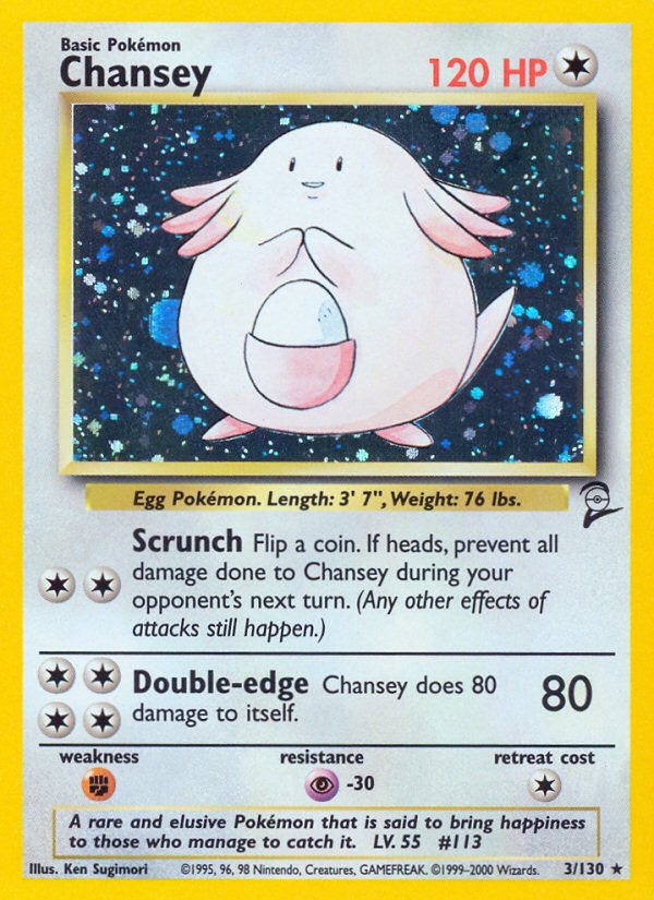Chansey - Pokémon TCG Card