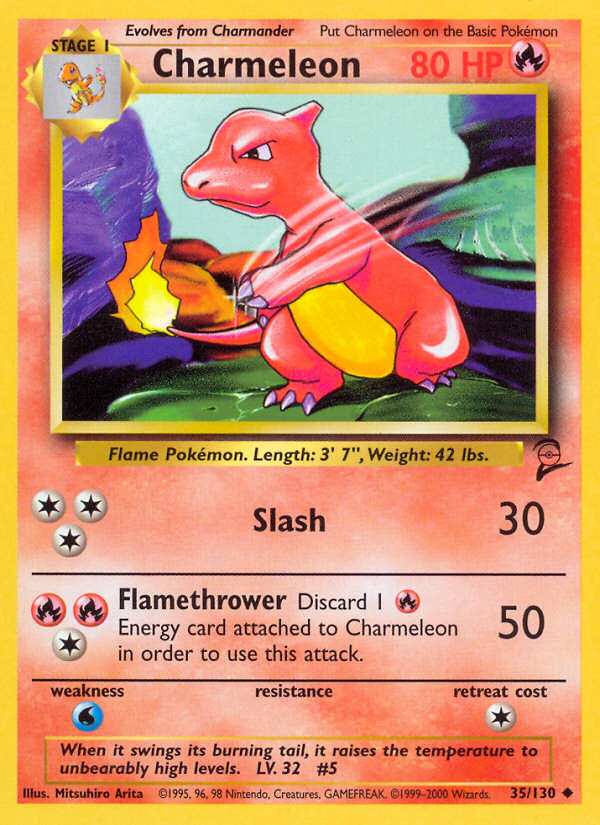 Charmeleon - Pokémon TCG Card