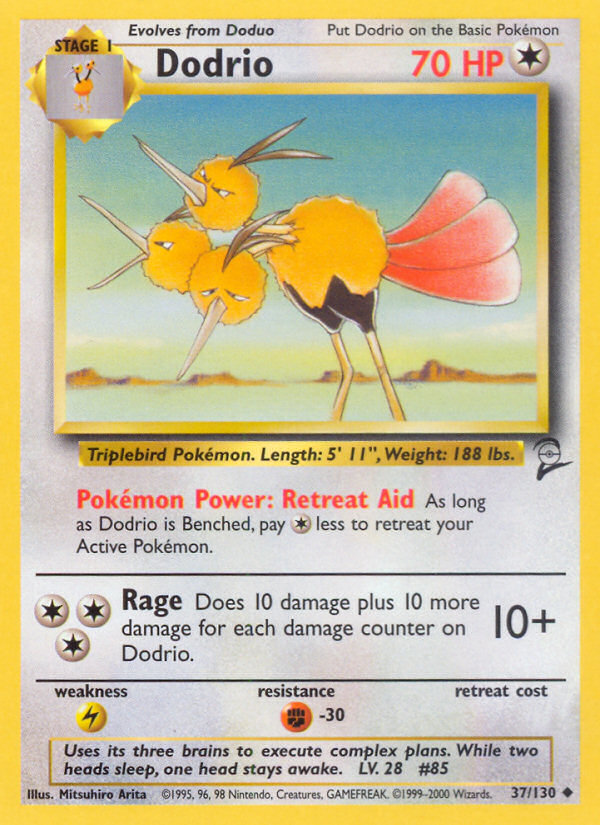 Dodrio - Pokémon TCG Card